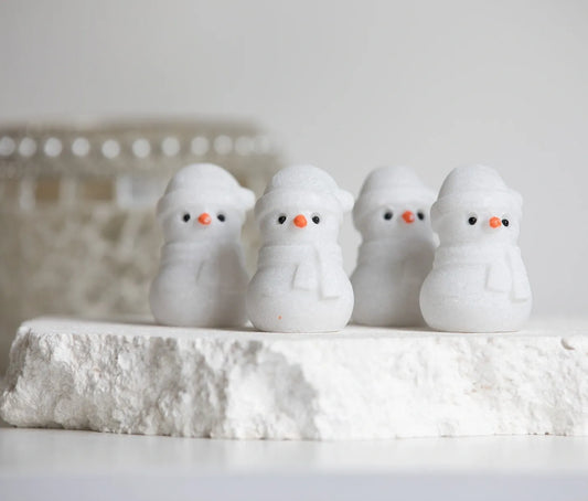 White Jade Snowman
