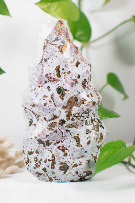 Massive Druzy Ocean Jasper Flame 2.7kg