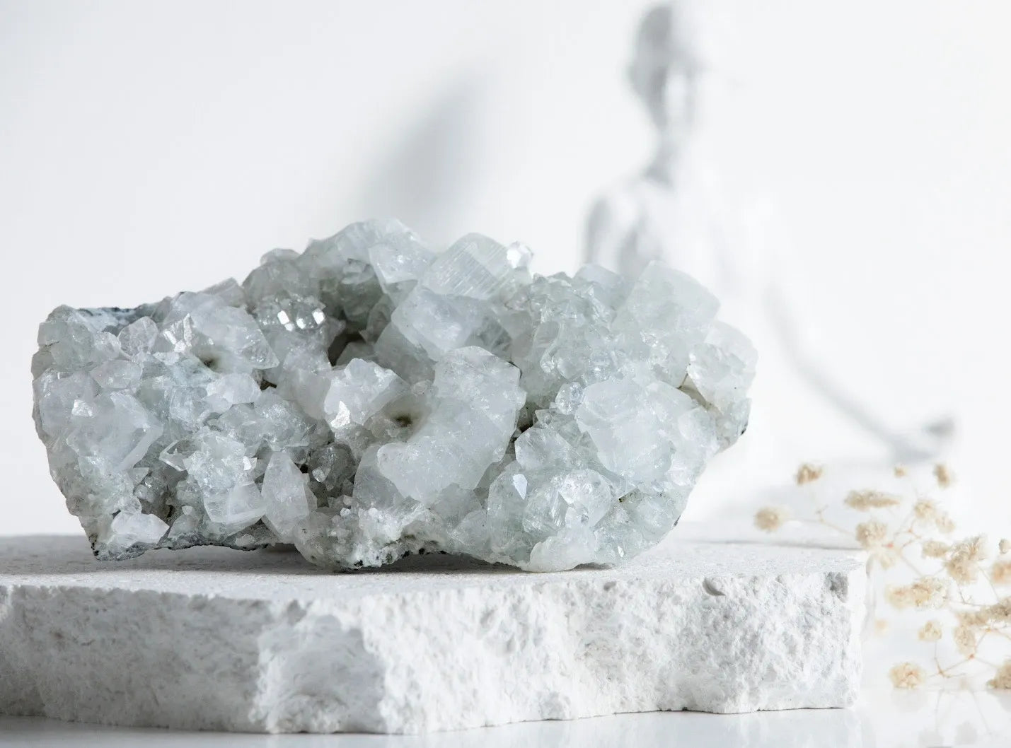 Apophyllite Cluster