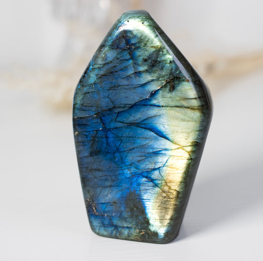 Beautiful High Flash Labradorite Freeform