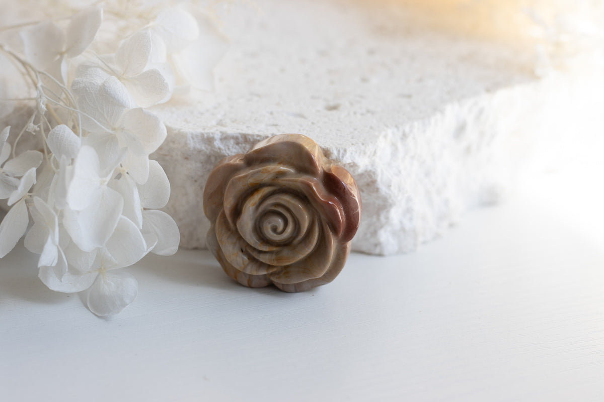 Mongolian Alashan Flower Stone