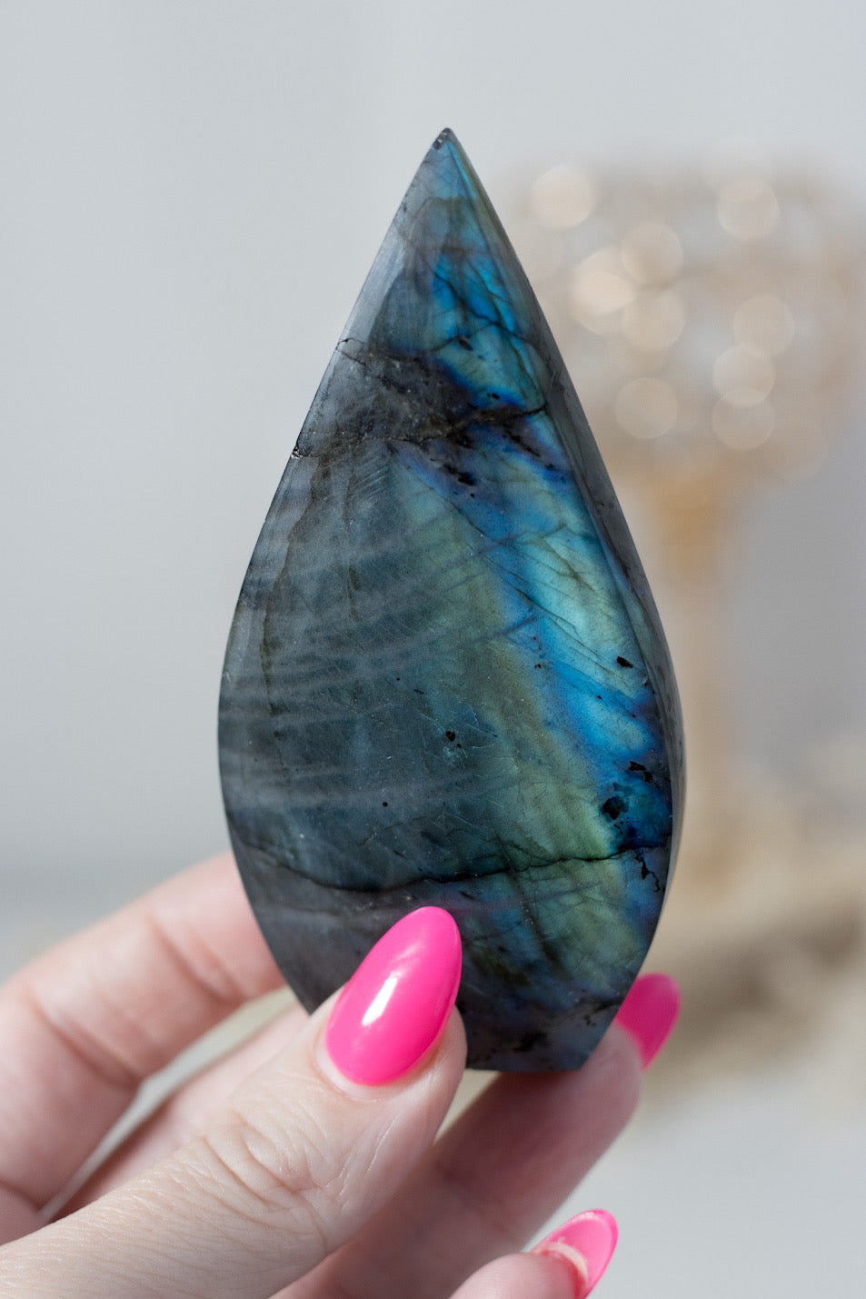 High Flash Labradorite Flame-perfectly imperfect