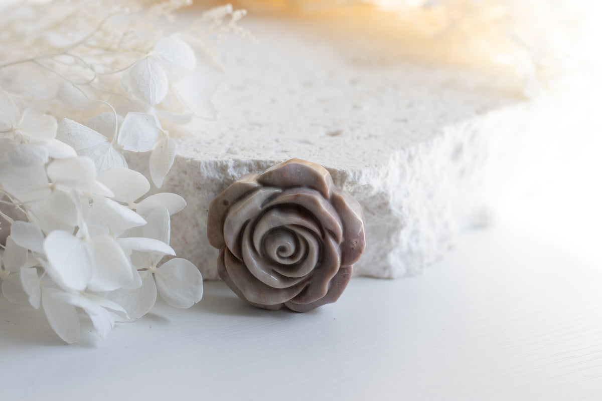 Mongolian Alashan Flower Stone