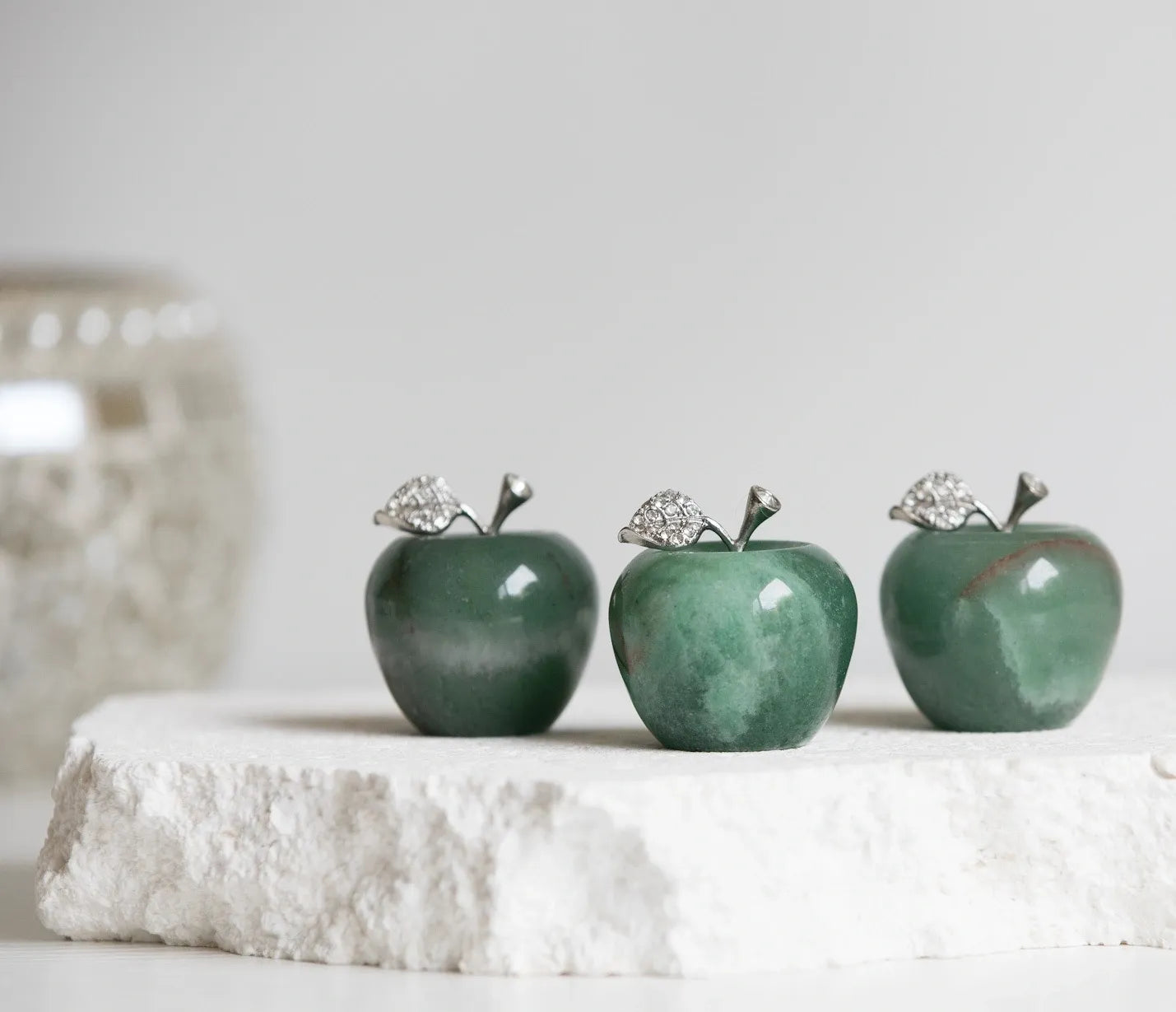Green Aventurine Apple